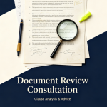 Document Review Consultation